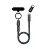 R15 Phone Lanyard with C to L 27W/60W Fast Charging Data Cable L=30CM