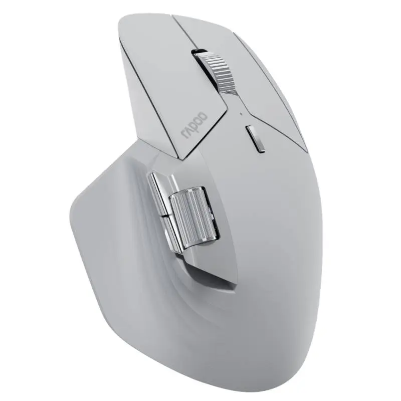 rapoo - MT760 Mini - Mouse Bluetooth - Mouse senza fili, grigio chiaro