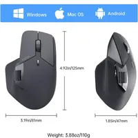 rapoo - MT760 - Mouse Bluetooth - Mouse senza fili, nero – Bild 6