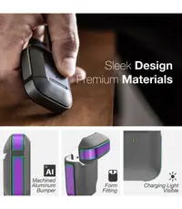 Raptic - Airpods 1.Gen/2.Gen Defense Outdoor Etui, iridesent – Bild 3