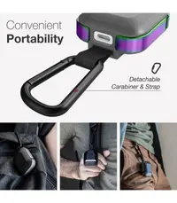 Raptic - Airpods 1.Gen/2.Gen Defense Outdoor Etui, iridesent – Bild 5