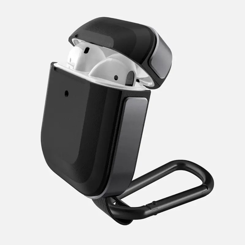 Raptic - Airpods 1.Gen/2.Gen Defense Outdoor Etui, schwarz