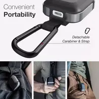 Raptic - Airpods 1.Gen/2.Gen Defense Trek Outdoor Etui, Schwarz – Bild 2