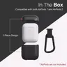 Raptic - Airpods 1.Gen/2.Gen Defense Trek Outdoor Etui, Schwarz