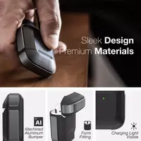 Raptic - Custodia da esterno per Airpods di 1a/2a generazione Defence Trek, nero – Bild 3