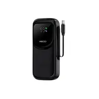 Recci RPB-P47 10000mAh Powerbank, 22.5W Fast Charging with Built-in Stretchable USB Type-C Magsafe, Black – Bild 1