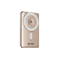 REMAX CX-1 Wireless Charging Powerbank, 15W, 5000mAh, Gold – Bild 1