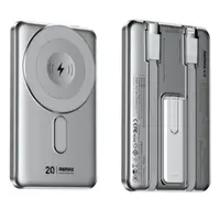REMAX CX-1 Wireless Charging Powerbank, 15W, 5000mAh, Silver – Bild 1