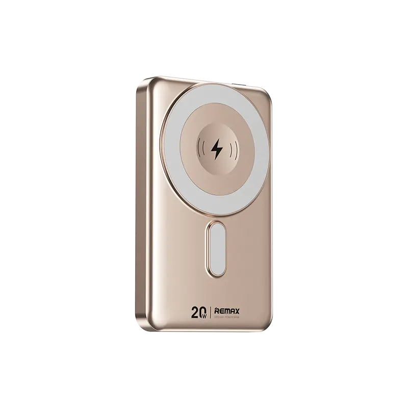 REMAX CX-2 Wireless Charging Powerbank, 15W, 10000mAh, Gold