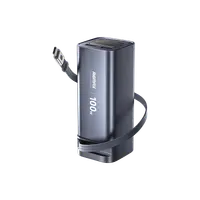 Remax - Powerbank con cavo integrato, FC-22 100W, 20000mAh, nero – Bild 1