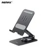 REMAX - RM-C38 Metall Tischhalterung für Smartphone & Tablet, 360° drehbar, Schwarz