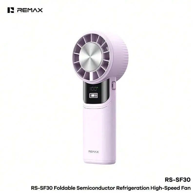 REMAX RS-SF30 Ventilatore portatile pieghevole, viola