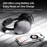 ROCK O5 - Cuffie HiFi senza fili, nero – Bild 2