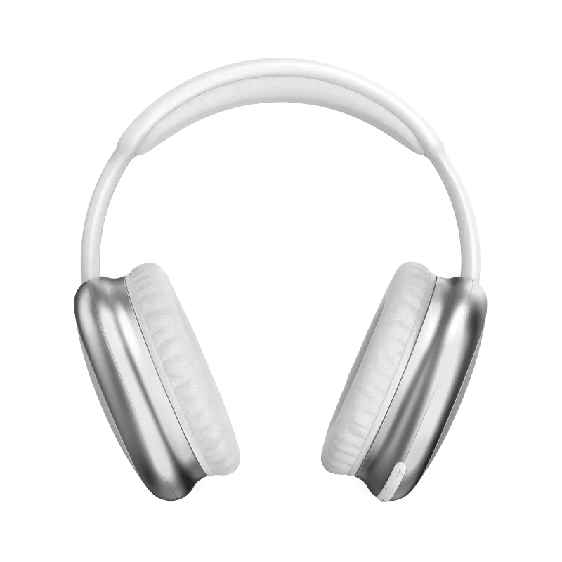 ROCK O5 - HiFi Wireless Headphones, Silver