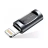 Rock - RCB0605 - Type-C auf Lightning Adapter, vielseitig kompatibel, Schwarz