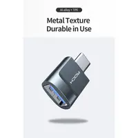 Rock - RCB0770 CA03 USB-A to Type-C 3.0 adapter, black – Bild 2