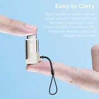 Rock - RCL0016 Adaptateur Lightning femelle vers USB-C mâle – Bild 6