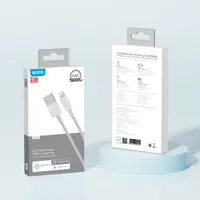 ROCK Z20 USB-A zu Lightning Kabel 100 cm – 2.4A Schnelllade- & Datenkabel, weiss, gewoben – Bild 8