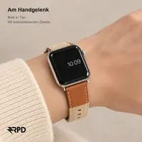 RPD Briar Bracelet Daim Premium pour Apple Watch 38/40/41/42mm - Tan – Bild 4