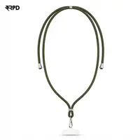 RPD Handykette Universal Nylon Necklace - Robuste Einlegekarte - für alle Smartphones, Olivgrün – Bild 1