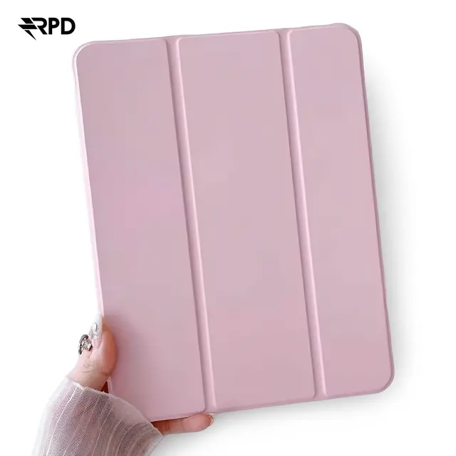 RPD - iPad 9.7" (5ème Gen / 6ème Gen, 2017/2018) Étui Smart Tri-Fold, Rose