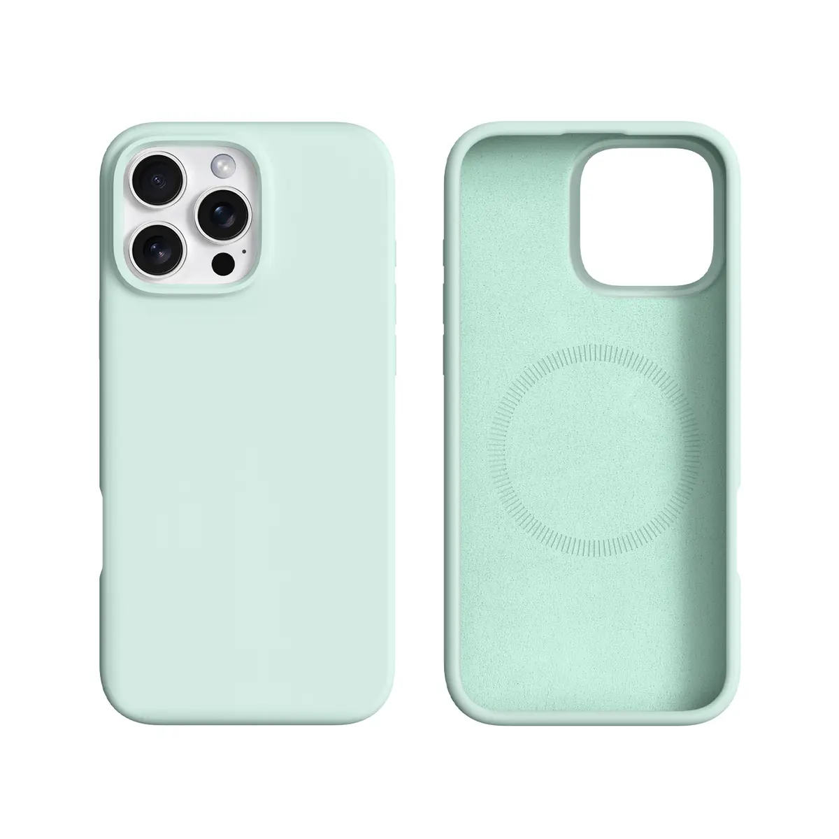 RPD - iPhone 16 Pro Max Burom Silicone Case mit MagSafe, Grün