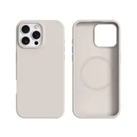 RPD - iPhone 16 Pro Max Burom Silicone Case mit MagSafe, Weiss – Bild 1