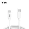 RPD - Lightning to USB-C cable, 1 meter, white (strong & durable)