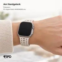 RPD Obsidian Cinturino Silicone Magnetico Sport per Apple Watch 44/45/46/49mm - Polare – Bild 4