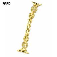 RPD Solène Bracciale Catena Cuore Donna per Apple Watch 44/45/46/49mm - Oro – Bild 1