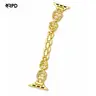 RPD Solène Chain Bracelet Heart Design Women for Apple Watch 44/45/46/49mm - Gold