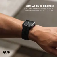 RPD Stride Cinturino Sport Trail Nylon Intrecciato per Apple Watch 38/40/41/42mm - Nero – Bild 4