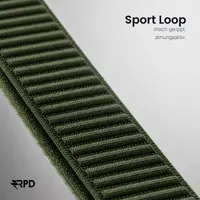 RPD Stride Trail Sport Strap Nylon Braided for Apple Watch 38/40/41/42mm - Pine Green – Bild 2
