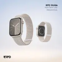 RPD Stride Trail Sport Strap Nylon Braided for Apple Watch 38/40/41/42mm - Starlight – Bild 5