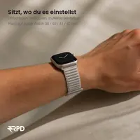 RPD Stride Trail Sportarmband Nylon Geflochten für Apple Watch 38/40/41/42mm - Polarstern – Bild 4