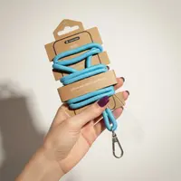 RPD Universal Nylon Necklace - Robust insert card - for all smartphones, blue – Bild 3