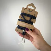 RPD Universal Nylon Necklace - Robust insert card - for all smartphones, midnight blue – Bild 3