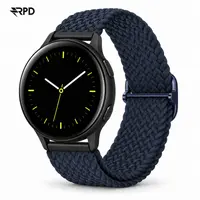 RPD Veloce Bracelet Sport Nylon Tressé Boucle pour Samsung Galaxy 22mm - Minuit – Bild 1