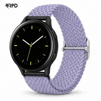 RPD Veloce Sport Strap Nylon Braided Slide Buckle for Samsung Galaxy 22mm - Lavender – Bild 1