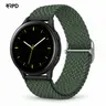 RPD Veloce Sportarmband Nylon Geflochten Schiebeschnalle für Samsung Galaxy 20mm - Olivgrün