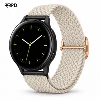 RPD Veloce Sportarmband Nylon Geflochten Schiebeschnalle für Samsung Galaxy 22mm - Polarstern – Bild 1