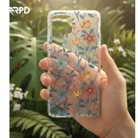 S23 Ultra - Blumenhülle mit blauen Lianen und roten Blumen – Bild 2