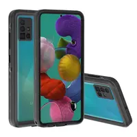 Samsung A51 4G - Redpepper IP68 Wasserdichtes Outdoor Case mit Magsafe, schwarz – Bild 1