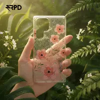 Samsung Galaxy 23 Ultra - Blumenhülle mit grossen pinken Blumen – Bild 2