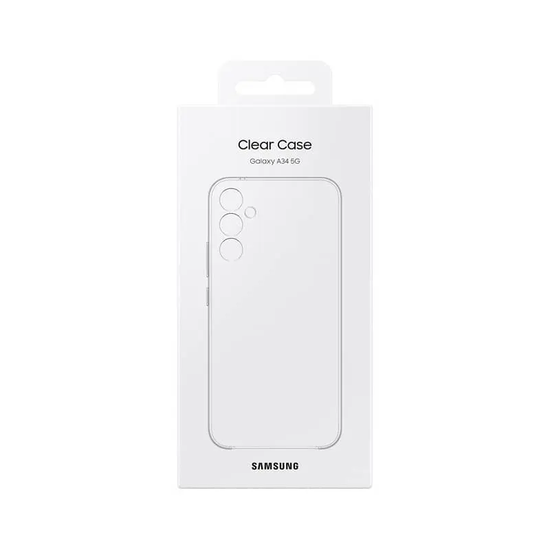 Samsung Galaxy A14 4G / A14 5G Custodia trasparente, trasparente (EF-QA146CTEGWW)