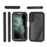 Samsung Galaxy A15 - Custodia impermeabile per esterni Redpepper IP68 SAM Series, nero – Bild 2