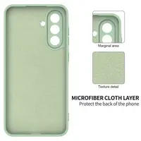 Samsung Galaxy A37 5G - Silicone protective case, green – Bild 4