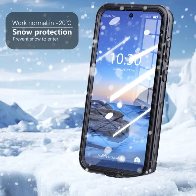 Samsung Galaxy A37 - Redpepper IP68 Mars Series Waterproof Outdoor Case with Magsafe, black