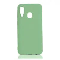Samsung Galaxy A40 Silicone Case mint green – Bild 1