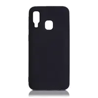 Samsung Galaxy A40 Silicone Case schwarz – Bild 1